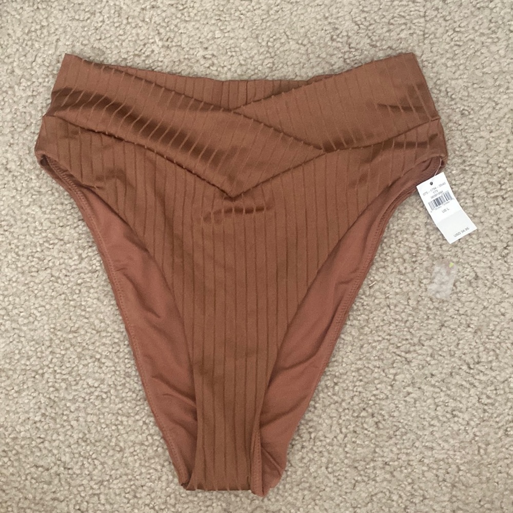 American Eagle high cut cheeky bikini bottom